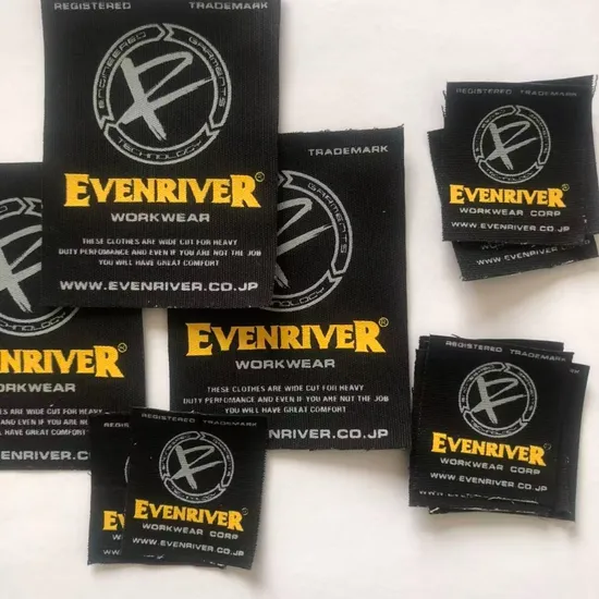 Factory Price Fast-Fashion Ink Printed Cloth Label