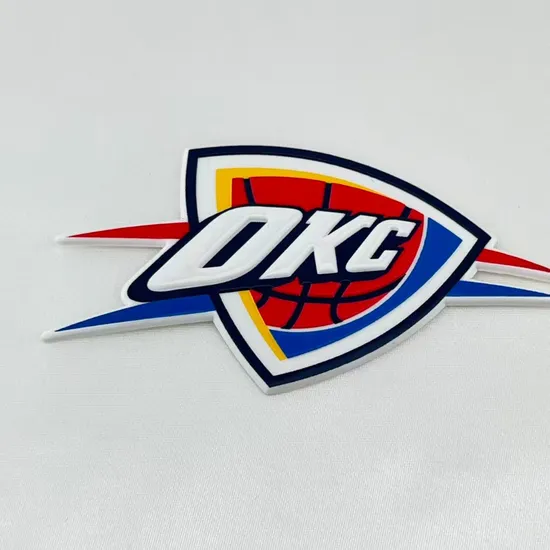 Factory Price Unique Garment Accessories 3D TPU Embossed Patch for Streetwear