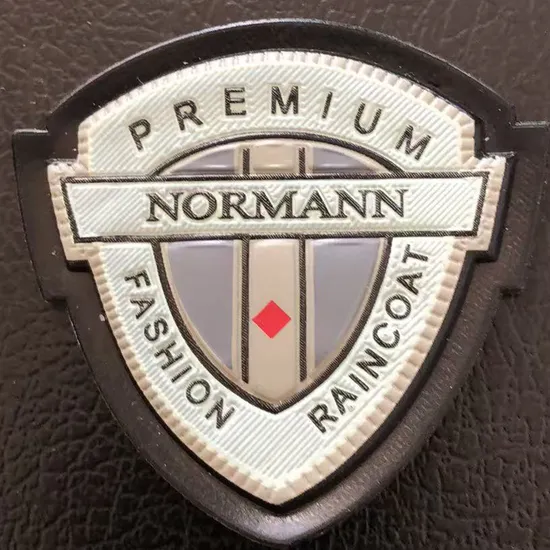 Premium 3D TPU Embossed Patch Ruber Badge Soft PVC Rubber Badge for Clothing