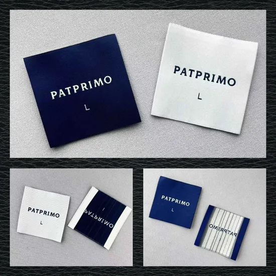 ODM/OEM Premium Woven Care Label for Garments