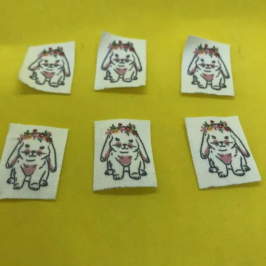 Factory Price Weather Resistant Print Cloth Label for Outdoor Gear