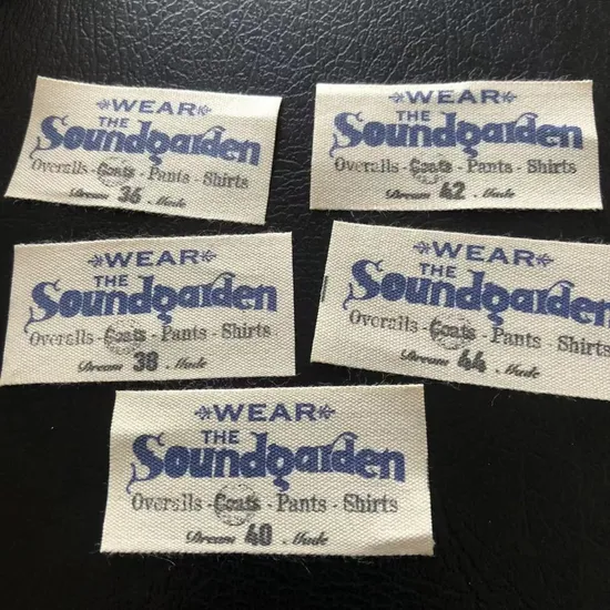 Factory Price Ground Print Label for Vintage Apparel
