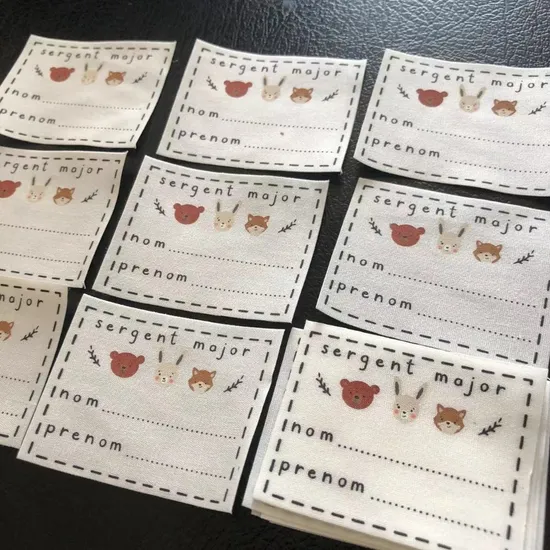 in Demand Digital Printed Cloth Label for Streetwear Brands