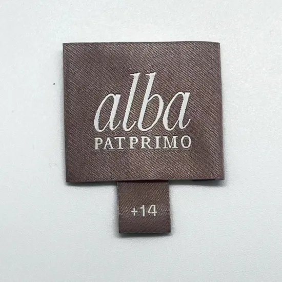 Custom Durable Woven Wash Label for Textiles