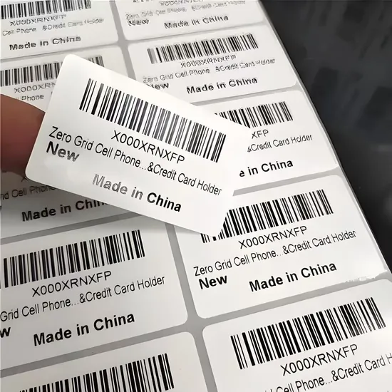 Matte Printed Label Sticker for Shipping Labels