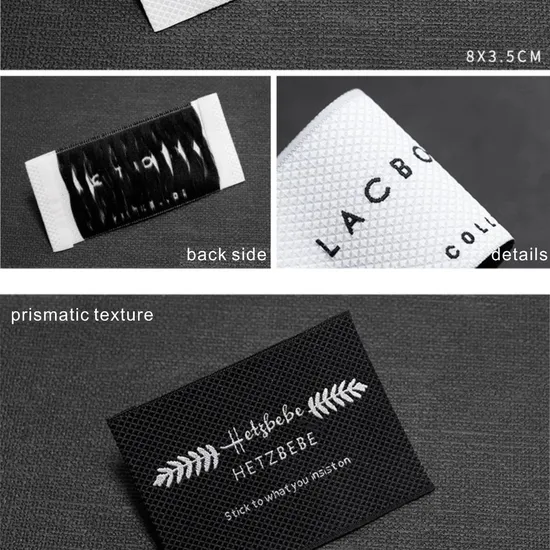 Custom Durable Woven Wash Label for Textiles