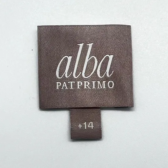 China Factory Support OEM ODM Custom 3D Embossed Iron on Rubber Logo Labels Woven Label Clothing Label