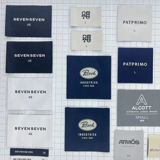 Factory Price Colorful Woven Label for Casual Apparel