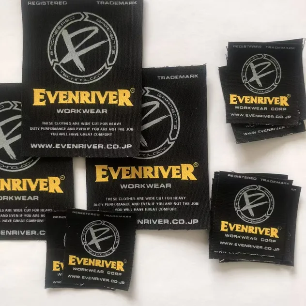 in Demand Rubber Printed Cloth Label for High-End Fashion