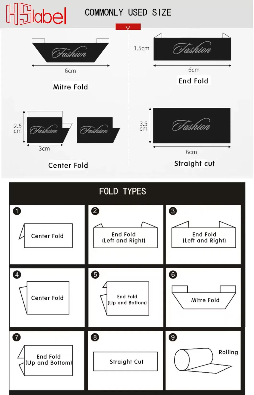 Garment Accessories Custom Damask High Density Polyester Fabric Clothing Woven Label