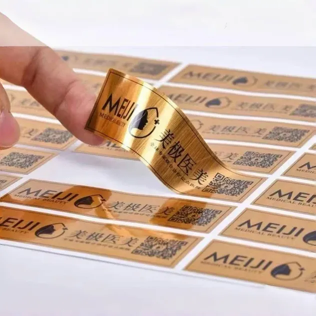 Strong Adhesion Printed Sticker Label for Bottle