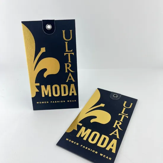 Vibrant Clothes Hang Tag for Youth Fashion Brands