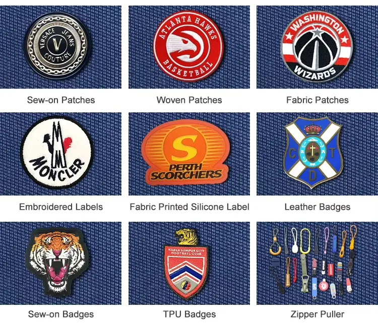Modern 3D TPU Embossed Patch for Activewear