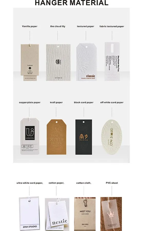 Vibrant Clothes Hang Tag for Youth Fashion Brands