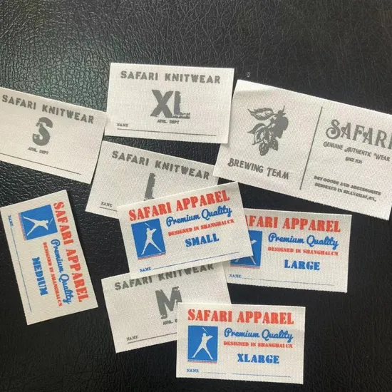 Hot Sale 3D Printed Cloth Hangtag Label for Private Brands