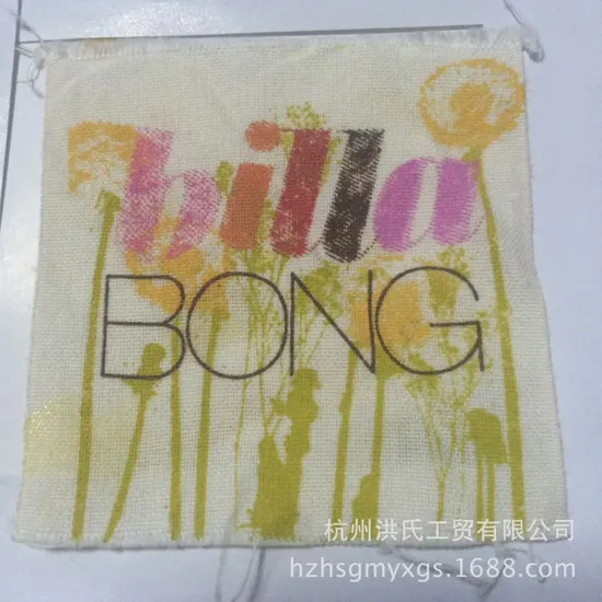 Hot Selling Heat Seal Print Label for Wholesale Apparel