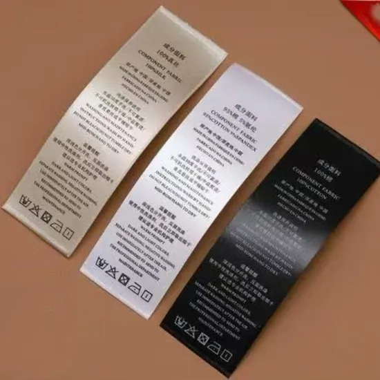 Custom Shaped Care Printing Labels for Unique Designs