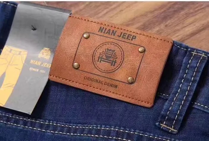 Premium Stylish Clothing Label Leather PU Debossed Stamp Foldable Leather Label Patch for Clothing
