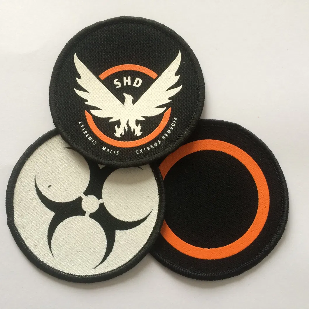 Factory Wholesale Custom High-Quality Clothing Emb Embroidery Badges Patch Garment Accessories