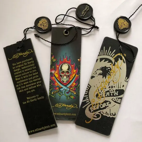 Custom Sophisticated Luxury Hang Tag for Upscale Apparel