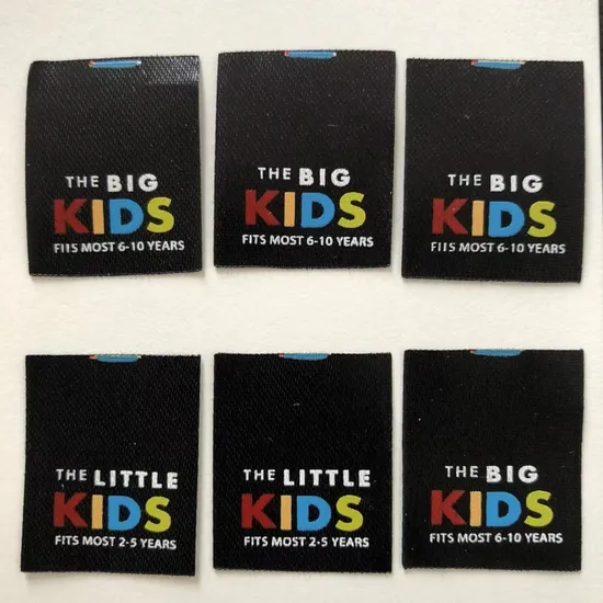 Personalized Care Printing Labels for Apparel Brands