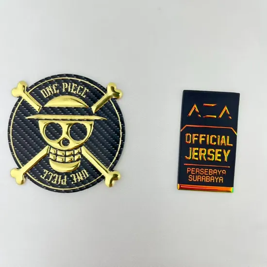 Colorful 3D TPU Embossed Patch for Garments