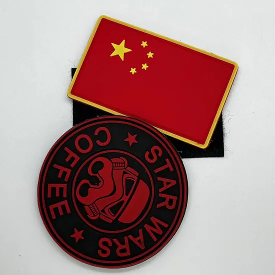 Hot Sale Durable Rubber Patch Clothing Label Garment Accessoriesfor Tactical Gear