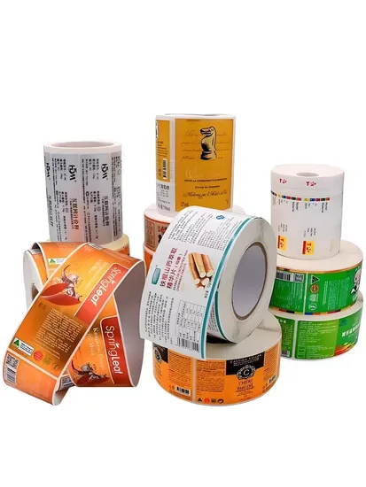 Custom Reliable Durable Printed Sticker Label for Food Jars