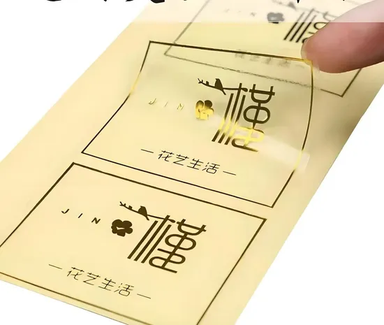 Gentle Adhesive Paper Sticker for Handmade Goods