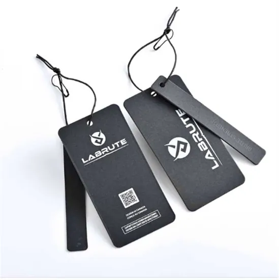 Manufacturer Custom Logo Set PVC Kraft Specialty Paper Hangtag