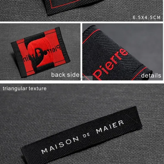 Personalized Woven Size Label Garment Label for Clothes