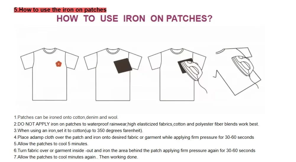 Factory Wholesale Custom High-Quality Clothing Emb Embroidery Badges Patch Garment Accessories